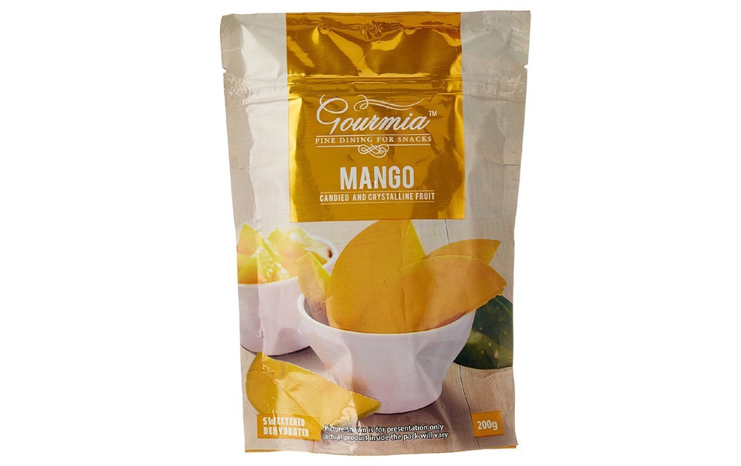 Gourmia Mango Candied And Crystalline Fruit   Pack  200 grams